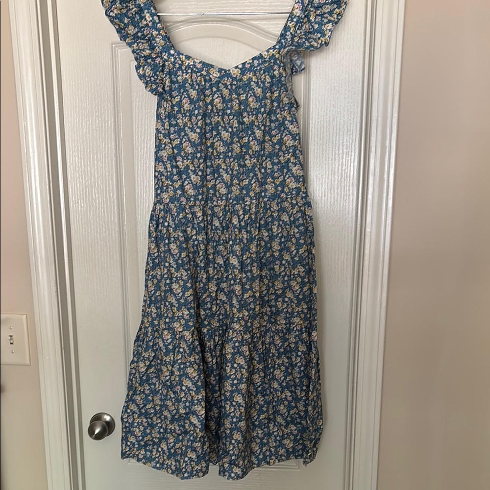 CJLA Floral Blue Dress